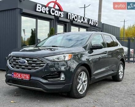 Серый Форд Эдж, объемом двигателя 2 л и пробегом 132 тыс. км за 21000 $, фото 1 на Automoto.ua