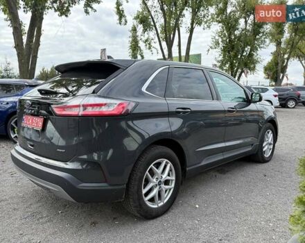 Серый Форд Эдж, объемом двигателя 2 л и пробегом 132 тыс. км за 21000 $, фото 4 на Automoto.ua