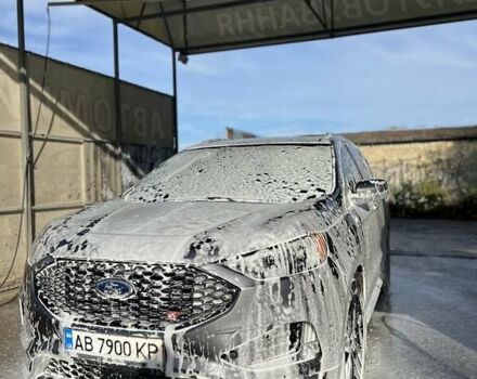 Серый Форд Эдж, объемом двигателя 2 л и пробегом 139 тыс. км за 19400 $, фото 4 на Automoto.ua