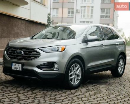 Серый Форд Эдж, объемом двигателя 2 л и пробегом 202 тыс. км за 18700 $, фото 4 на Automoto.ua