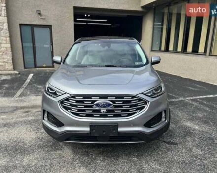 Сірий Форд Едж, об'ємом двигуна 2 л та пробігом 58 тис. км за 21590 $, фото 1 на Automoto.ua