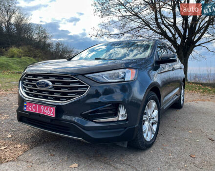 Серый Форд Эдж, объемом двигателя 2 л и пробегом 129 тыс. км за 18999 $, фото 12 на Automoto.ua