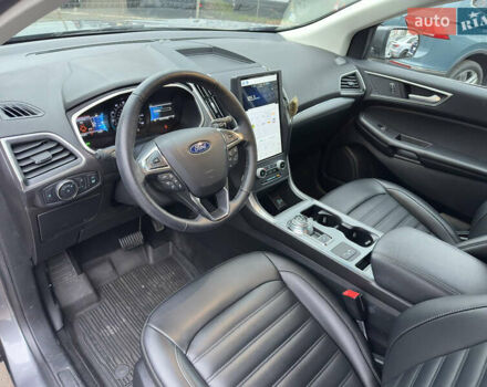 Серый Форд Эдж, объемом двигателя 2 л и пробегом 111 тыс. км за 22999 $, фото 15 на Automoto.ua