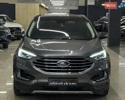 Серый Форд Эдж, объемом двигателя 2 л и пробегом 46 тыс. км за 23999 $, фото 1 на Automoto.ua