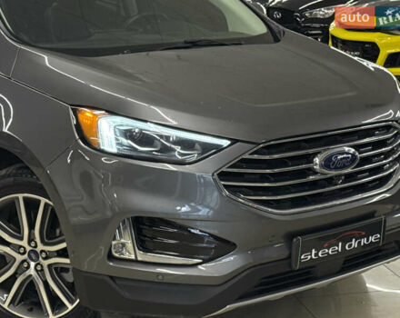 Серый Форд Эдж, объемом двигателя 2 л и пробегом 46 тыс. км за 23999 $, фото 3 на Automoto.ua