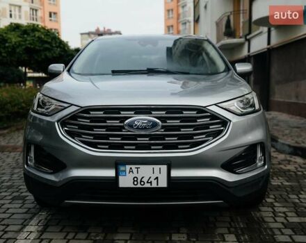 Серый Форд Эдж, объемом двигателя 2 л и пробегом 202 тыс. км за 18700 $, фото 2 на Automoto.ua