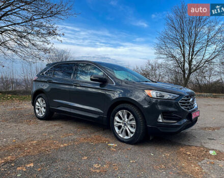 Серый Форд Эдж, объемом двигателя 2 л и пробегом 129 тыс. км за 18999 $, фото 2 на Automoto.ua