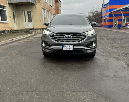Серый Форд Эдж, объемом двигателя 2 л и пробегом 56 тыс. км за 25500 $, фото 1 на Automoto.ua