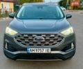 Сірий Форд Едж, об'ємом двигуна 2 л та пробігом 50 тис. км за 18700 $, фото 1 на Automoto.ua