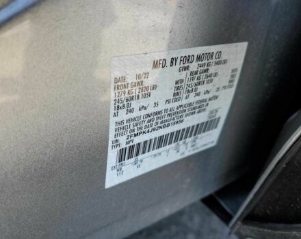 Сірий Форд Едж, об'ємом двигуна 2 л та пробігом 9 тис. км за 11500 $, фото 11 на Automoto.ua