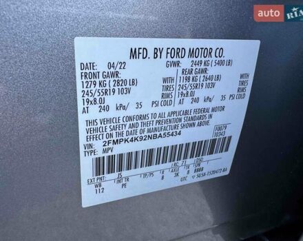 Серый Форд Эдж, объемом двигателя 2 л и пробегом 118 тыс. км за 22500 $, фото 43 на Automoto.ua