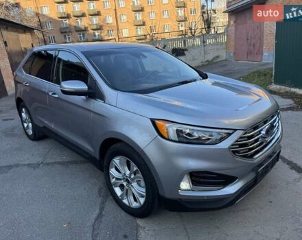 Серый Форд Эдж, объемом двигателя 2 л и пробегом 118 тыс. км за 22500 $, фото 14 на Automoto.ua