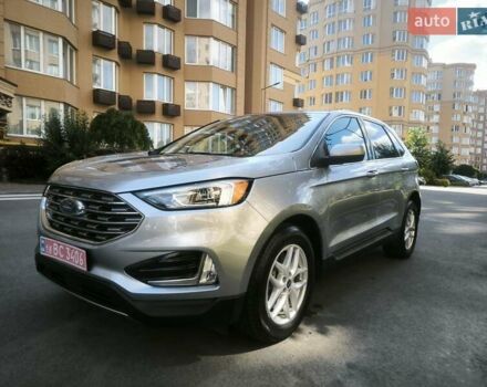 Серый Форд Эдж, объемом двигателя 2 л и пробегом 112 тыс. км за 17900 $, фото 1 на Automoto.ua