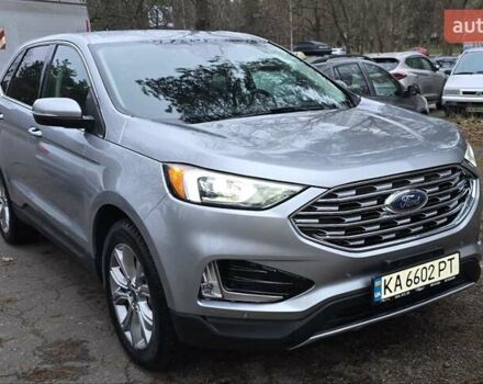 Серый Форд Эдж, объемом двигателя 2 л и пробегом 132 тыс. км за 22950 $, фото 2 на Automoto.ua