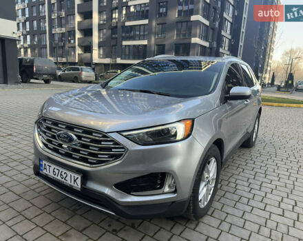 Серый Форд Эдж, объемом двигателя 2 л и пробегом 150 тыс. км за 16500 $, фото 1 на Automoto.ua