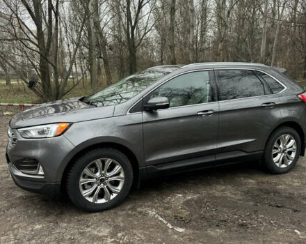 Серый Форд Эдж, объемом двигателя 2 л и пробегом 30 тыс. км за 28500 $, фото 1 на Automoto.ua