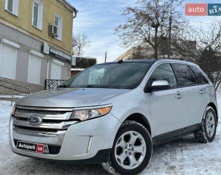 Серый Форд Эдж, объемом двигателя 3.5 л и пробегом 283 тыс. км за 9340 $, фото 1 на Automoto.ua