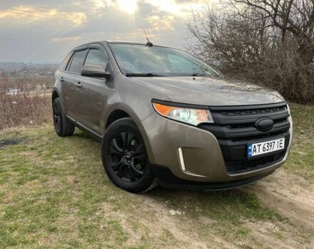 Серый Форд Эдж, объемом двигателя 3.5 л и пробегом 260 тыс. км за 14500 $, фото 1 на Automoto.ua