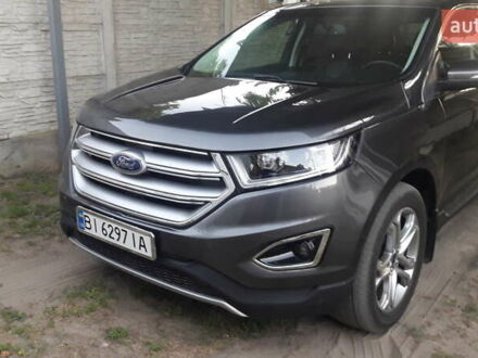Форд Эдж 2015 в Кременчуге на Automoto.ua Серый Форд Эдж, объемом двигателя 2 л и пробегом 201 тыс. км за 16500 $, фото 1 на Automoto.ua