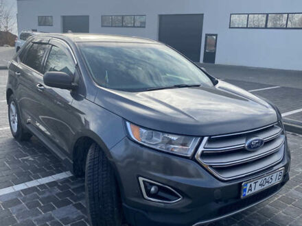 Серый Форд Эдж, объемом двигателя 2 л и пробегом 161 тыс. км за 12600 $, фото 1 на Automoto.ua