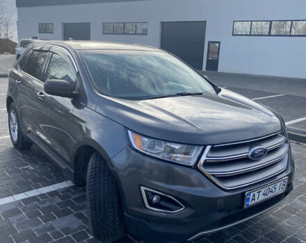 Серый Форд Эдж, объемом двигателя 2 л и пробегом 161 тыс. км за 12600 $, фото 1 на Automoto.ua