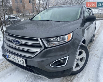 Серый Форд Эдж, объемом двигателя 2 л и пробегом 162 тыс. км за 12900 $, фото 1 на Automoto.ua