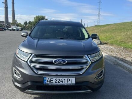 Серый Форд Эдж, объемом двигателя 2 л и пробегом 135 тыс. км за 16570 $, фото 1 на Automoto.ua