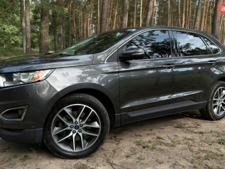 Сірий Форд Едж, об'ємом двигуна 2 л та пробігом 195 тис. км за 15500 $, фото 1 на Automoto.ua