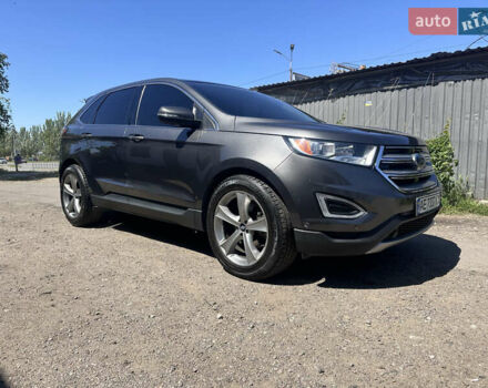 Серый Форд Эдж, объемом двигателя 2 л и пробегом 125 тыс. км за 18000 $, фото 1 на Automoto.ua