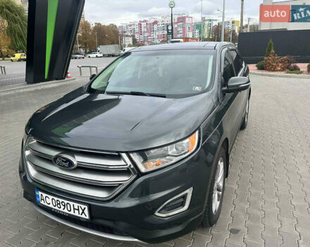 Форд Эдж 2015 в Луцке на Automoto.ua Серый Форд Эдж, объемом двигателя 2 л и пробегом 186 тыс. км за 14700 $, фото 1 на Automoto.ua
