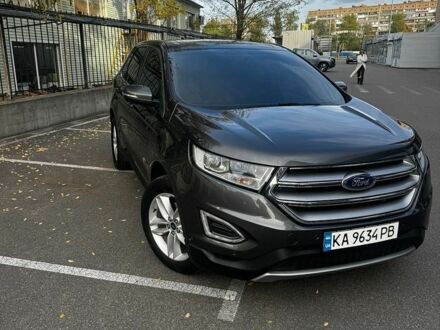 Серый Форд Эдж, объемом двигателя 2 л и пробегом 177 тыс. км за 14900 $, фото 1 на Automoto.ua