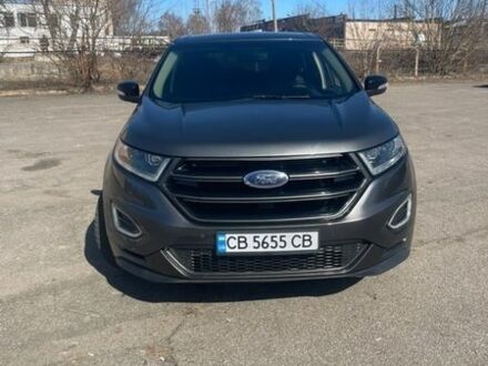 Сірий Форд Едж, об'ємом двигуна 2 л та пробігом 200 тис. км за 13800 $, фото 1 на Automoto.ua