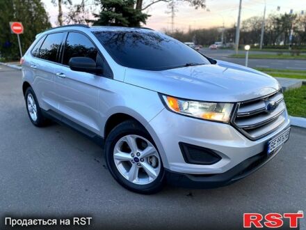 Серый Форд Эдж, объемом двигателя 2 л и пробегом 184 тыс. км за 14700 $, фото 1 на Automoto.ua