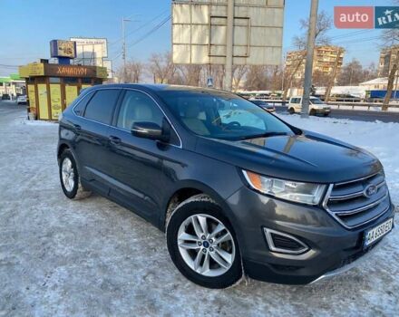 Серый Форд Эдж, объемом двигателя 3.5 л и пробегом 208 тыс. км за 13650 $, фото 1 на Automoto.ua