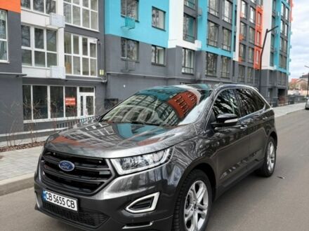 Сірий Форд Едж, об'ємом двигуна 2 л та пробігом 200 тис. км за 13500 $, фото 1 на Automoto.ua