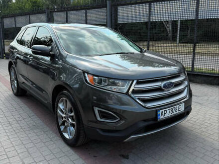 Серый Форд Эдж, объемом двигателя 2 л и пробегом 182 тыс. км за 16000 $, фото 1 на Automoto.ua