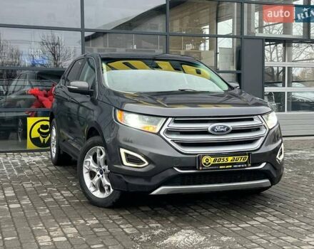 Серый Форд Эдж, объемом двигателя 3.5 л и пробегом 160 тыс. км за 15800 $, фото 1 на Automoto.ua