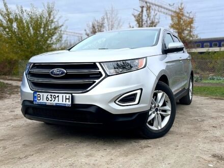 Сірий Форд Едж, об'ємом двигуна 2 л та пробігом 197 тис. км за 15100 $, фото 1 на Automoto.ua