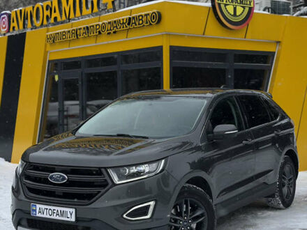Сірий Форд Едж, об'ємом двигуна 2 л та пробігом 114 тис. км за 14000 $, фото 1 на Automoto.ua