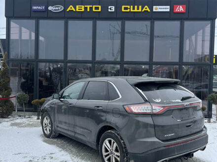 Серый Форд Эдж, объемом двигателя 2 л и пробегом 154 тыс. км за 12900 $, фото 1 на Automoto.ua