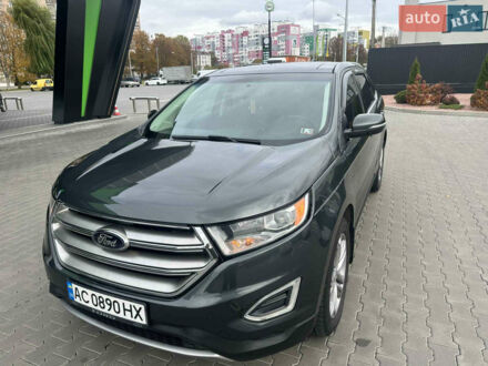 Серый Форд Эдж, объемом двигателя 2 л и пробегом 195 тыс. км за 12500 $, фото 1 на Automoto.ua