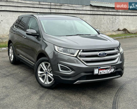 Сірий Форд Едж, об'ємом двигуна 2 л та пробігом 99 тис. км за 18999 $, фото 1 на Automoto.ua