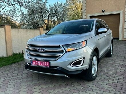Серый Форд Эдж, объемом двигателя 2 л и пробегом 166 тыс. км за 15300 $, фото 1 на Automoto.ua