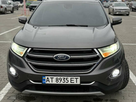 Серый Форд Эдж, объемом двигателя 3.5 л и пробегом 233 тыс. км за 14700 $, фото 1 на Automoto.ua