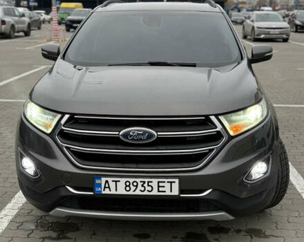 Серый Форд Эдж, объемом двигателя 3.5 л и пробегом 233 тыс. км за 14700 $, фото 1 на Automoto.ua