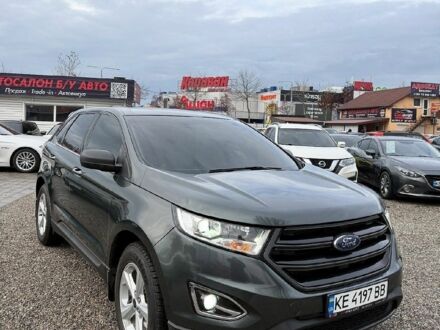 Сірий Форд Едж, об'ємом двигуна 2 л та пробігом 120 тис. км за 10900 $, фото 1 на Automoto.ua
