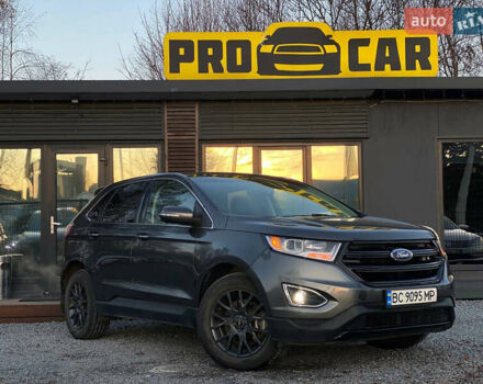 Серый Форд Эдж, объемом двигателя 3.5 л и пробегом 82 тыс. км за 17700 $, фото 1 на Automoto.ua