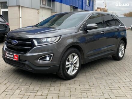 Форд Эдж 2016 в Одессе на Automoto.ua Серый Форд Эдж, объемом двигателя 2 л и пробегом 58 тыс. км за 17990 $, фото 1 на Automoto.ua