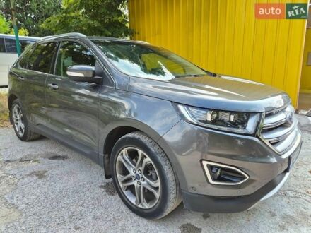 Сірий Форд Едж, об'ємом двигуна 2 л та пробігом 115 тис. км за 20900 $, фото 1 на Automoto.ua