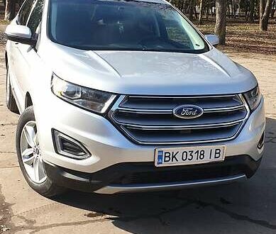 Сірий Форд Едж, об'ємом двигуна 2 л та пробігом 192 тис. км за 17800 $, фото 1 на Automoto.ua